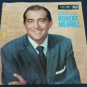 Robert Merrill ‎– Famous Baritone Arias  RCA 630.408 lp ex