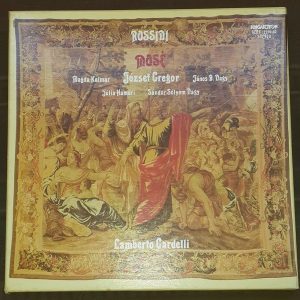 Rossini – Mose Gregor / Gardelli Hungaroton SLPX 12290-92 3 lp Box