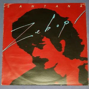 Santana – Zebop CBS 84946 Israeli LP Israel 1981 EX