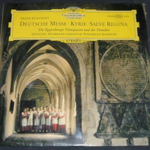 Schubert  Deutsche Messe Kyrie Salve Regina Schrems Lehrndorfer DGG 138676 lp 66
