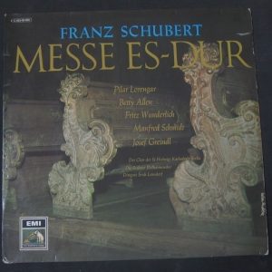 Schubert Messe Nr.6 Es-Dur D.950 Leinsdorf HMV CAPITOL 1C 053-8005 lp EX