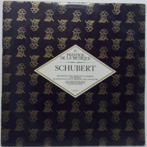 Schubert – Quintet for Piano in A Major Trout Vlado Perlemuter Hans Fryba LP