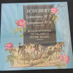Schubert Symphony No. 5 / 6 Peter Maag  VOX Turnabout TV-S 34474 LP EX
