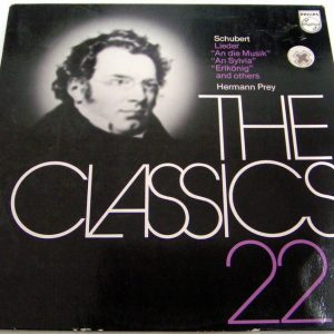 Schubert  The Classics 22 Hermann KARL ENGEL Prey an die Musik PHILLIPS 8598 818