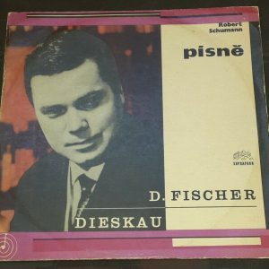 Schumann ‎– Pisne Fischer-Dieskau Jörg Demus Supraphon DV 6289 lp 1967