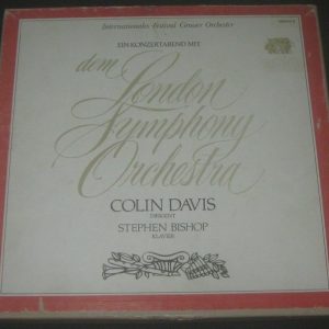 Stephen Bishop / Colin Davis – Berlioz Beethoven Elgar Philips 6999001 4 LP Box
