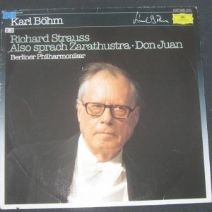 Strauss –  Also Sprach Zarathustra & Don Juan  Bohm DGG Signature 2543 507 lp EX