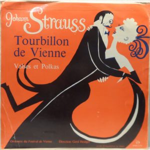 Strauss – Waltzes and Polkas LP Vienna Festival Orchestra / Gerd Heidger MMS