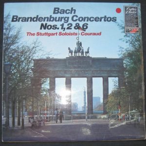 Stuttgart Soloists ?– Brandenburg Concertos Couraud  Contour Red Label lp