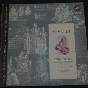 TASSINARI – I MUSICI VIRTUOSI VIVALDI Concertos For Flute VOX DL 350 lp 1961