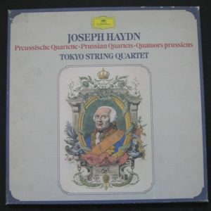 TOKYO STRING QUARTET : Haydn Prussian Quartets DGG 3 LP Box