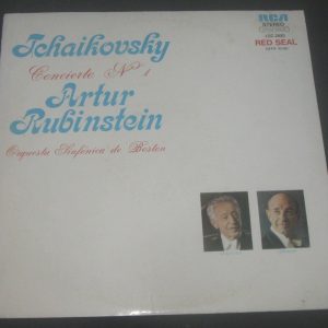 Tchaikovsky Piano Concerto No. 1 Rubinstein Leinsdorf RCA LSC 2681 LP