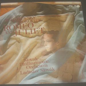 Tchaikovsky / Prokofiev – Romeo And Juliet Ladislav Slovak Opus ‎91100810 LP EX
