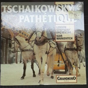 Tchaikovsky ‎- Symphony No. 6 Pathetique Markevitch  Philips 6570 047 lp EX