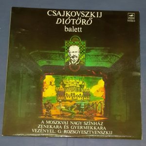 Tchaikovsky – The Nutcracker Ballet  Rozhdestvensky Bolshoi   Melodiya  2 LP EX