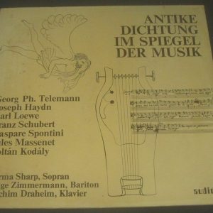 ‎Telemann Haydn Loewe Schubert / Sharp Zimmermann Draheim Audite FSM 53179 LP