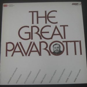 The Great Pavarotti London FFrr OS 26510 ?lp EX