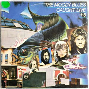 The Moody Blues – Caught Live +5 2LP Gatefold RARE Israel Pressing PAX Labels
