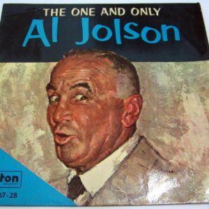 The One and Only AL JOLSON LP 1st album MEGA RARE Israeli Israel unique press