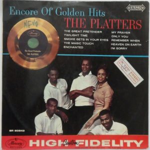 The Platters – Encore Of Golden Hits LP Rare Israel Israeli pressing Mercury