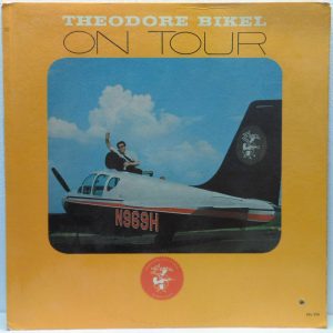 Theodore Bikel – On Tour LP Jewish American 60’s Folk Rock + Insert