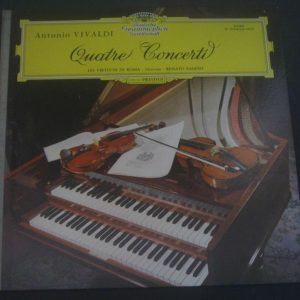 VIVALDI – Quatre Concerti Virtiosi di Roma / Fasano DGG 618608 Tulips Gatefol LP