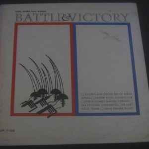 VON WEBER Battle & Victory / Kegel URANIA UR 7126 LP EX