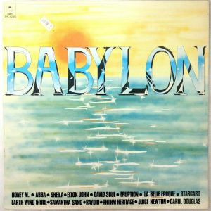 Various – Babylon Disco Pop Comp. LP 12″ Rare Boney M. Abba David Soul Raydio