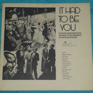Various – It Had To Be You : Popular Keyboard NW 298 LP EX Jazz , Blues , Folk