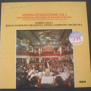 Vienna Waltztime Vol 2 Robert Stolz / Strauss RCA GOLD GL 25264 lp EX