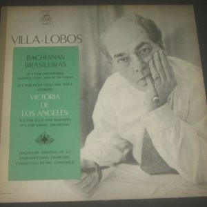 Villa-Lobos Bachianas Brasileiras Victoria De Los Angeles Angel 35547 LP 50’s