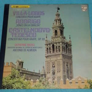 Villa-Lobos : Concerto For Harp de Almeida Catherine Michel Philips 6500 812 LP