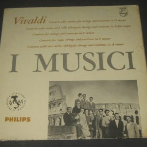 Vivaldi – Concerto alla rustica – I Musici Philips A 00462 L lp
