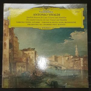Vivaldi Concertos For Lute &  Mandolin Yepes Ochi Kuentz DGG 2530211 lp EX