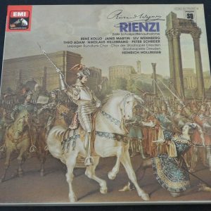 Wagner ‎– Rienzi Hollreiser HMV EMI 1 C193-02 776/80 Q 5 LP Box EX