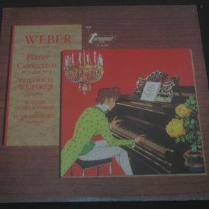 Weber Piano Concerto No. 1 / 2 Wuhrer / Swarowsky Turnabout ?– TV 34155S lp EX