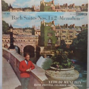 Yehudi Menuhin – Bach Suites Nos. 1 2 3 & 4 Bath Festival Chamber 2LP ALP 1822/3
