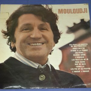 mouloudji Six feuilles mortes de san francisco BAM LD 5773 LP