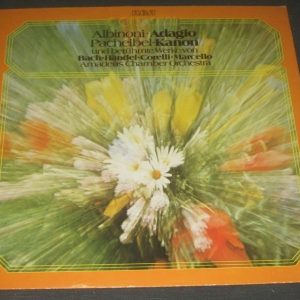 AMADEUS CHAMBER ORCHESTRA ALBINONI PACHELBEL BACH Etc RCA GOLD GL 40503 lp EX