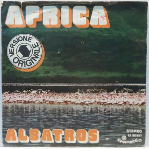 Albatros ‎- Africa / Ha-Ri-Ah 7″ Single 1975 Italy Disco Funk Carosello CI 20397