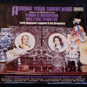 Among Your Souvenirs Forbes Robinson Valerie Monese Decca LP EX