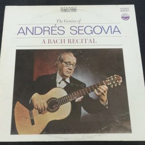 Andres Segovia – A Bach Recital Everest 3261 lp ex