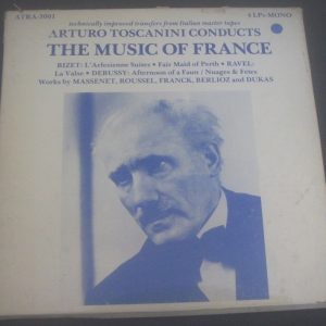 Arturo Toscanini Recordings Association ATRA 3001 4 LP Box RARE !