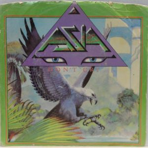 Asia – Don’t Cry / Daylight 7″ 1983 US Rock Geffen 7-29571