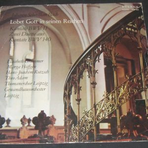 BACH –  CANTATAS BWV 11 / 140 – THOMANER / THOMAS – ETERNA 825282  lp