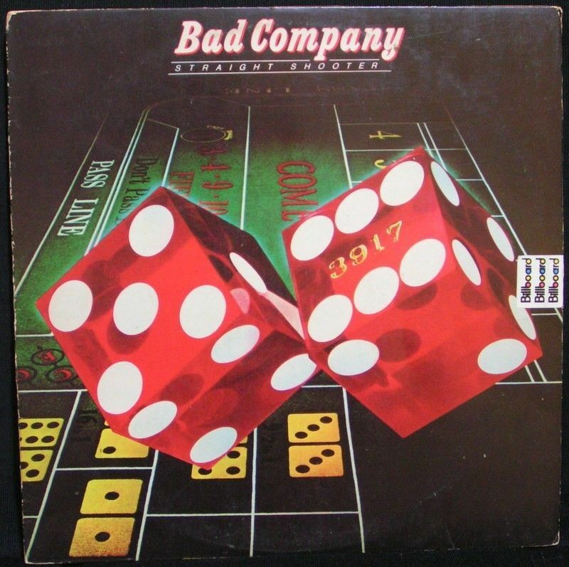 BAD COMPANY – STRAIGHT SHOOTER 1975 LP 12″ RARE BRAZIL PRESSING Hard Rrock