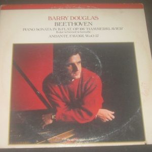BEETHOVEN Piano Sonata Hammerklavier Andante Favori Barry Douglas RCA LP