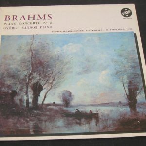 BRAHMS – Piano Concerto No. 2 . SANDOR / REINHARDT VOX STPL 510.990 lp