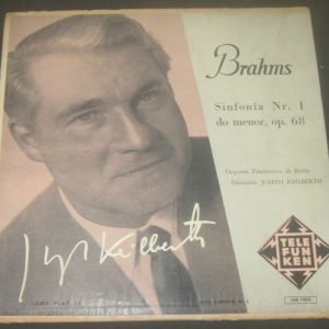 BRAHMS Symphony No. 1 Keilberth  TELEFUNKEN LSK 7008 LP 60’s