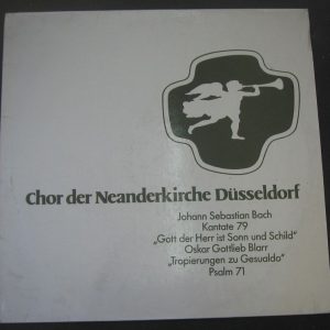Bach / Gottlieb Blarr / Vulpius . Schwann Musica Mundi SCW 631 lp EX RARE